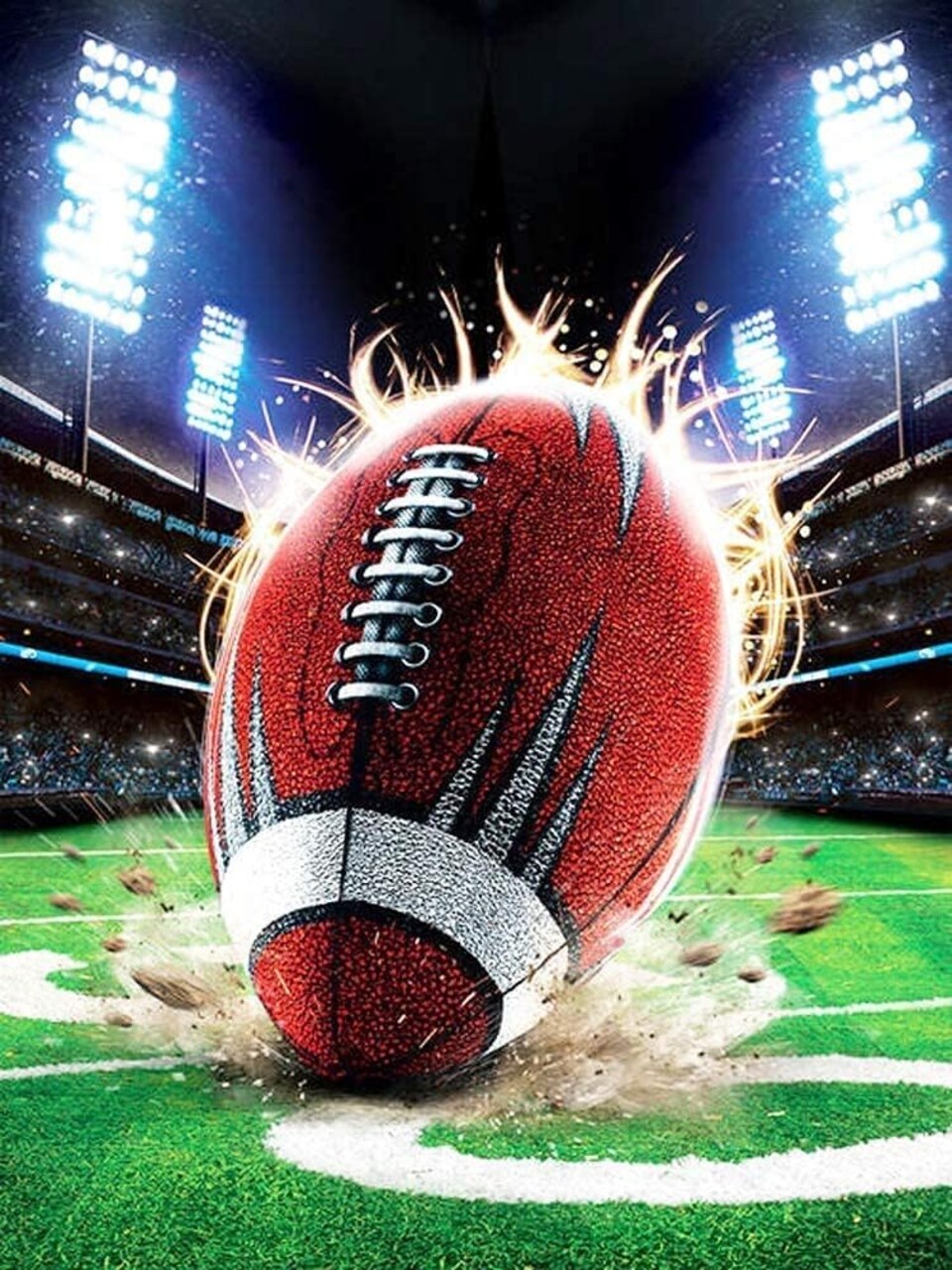 Diamond Art for Adults Football Diamond Art Painting Kit Rugby Sports Diamond Art Craft